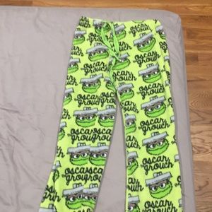 Oscar the grouch pajama pants